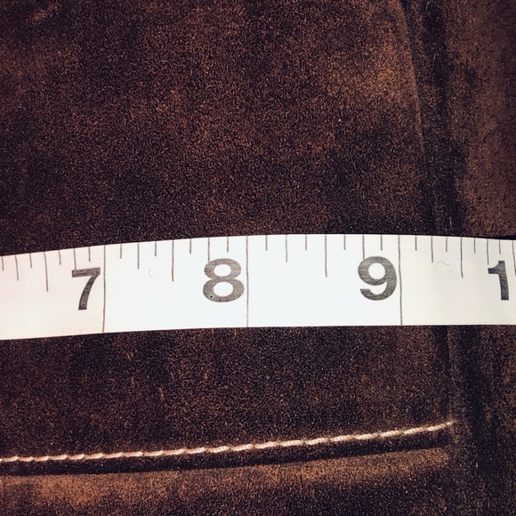 Coach Suede Brown Tote - Picture 5 of 10